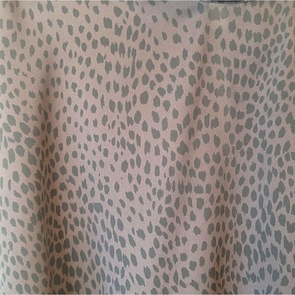 Evereve Peyton Jenson Animal Print Off Shoulder Blouse - Picture 4 of 5